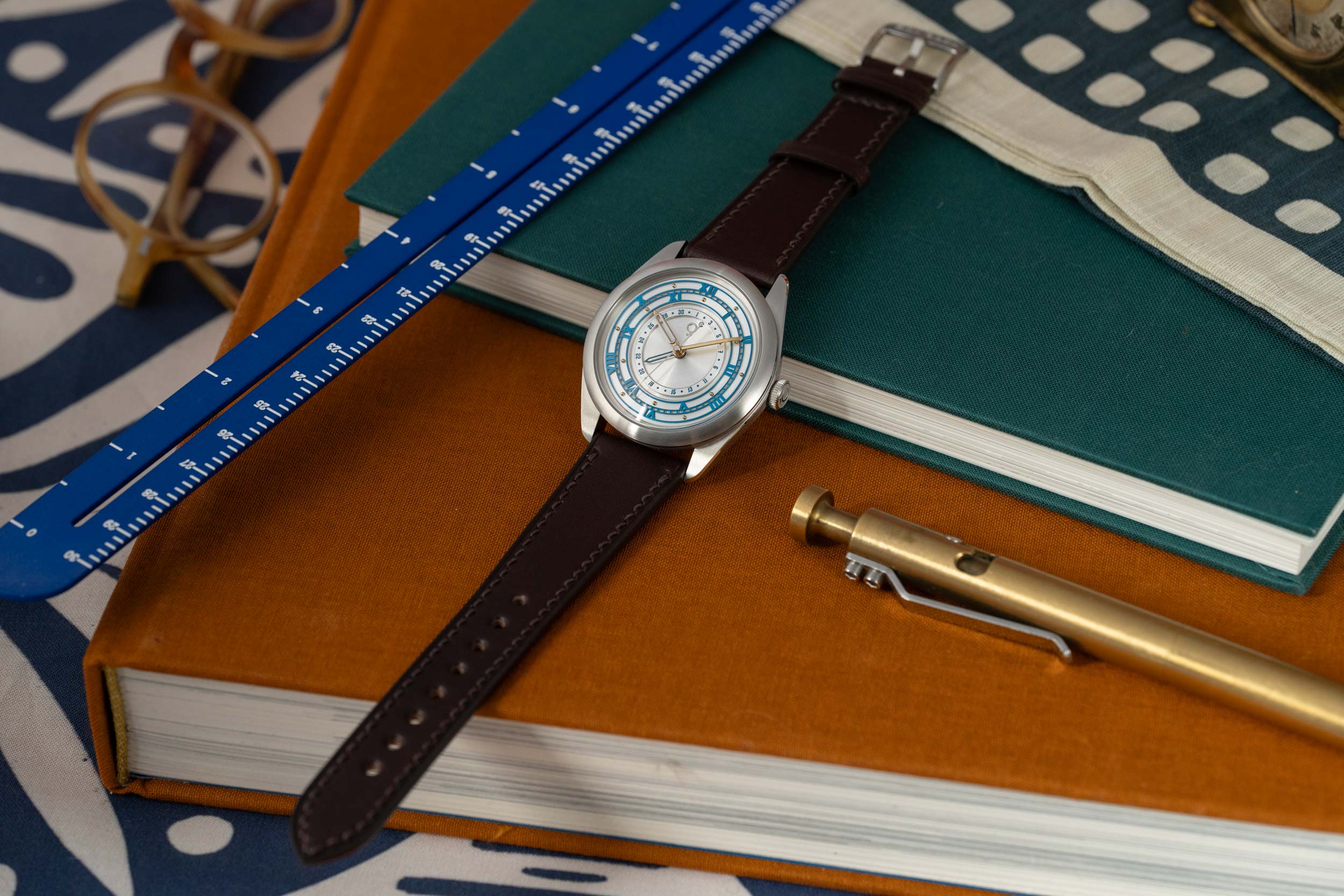 Dark Brown Veg-Tan Strap
