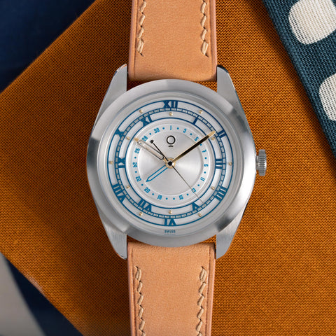 Coriolis Pointer Date - Skyline Silver