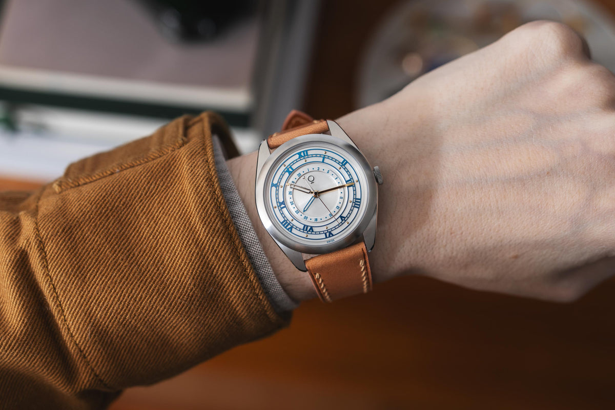 Skyline Silver on the wrist